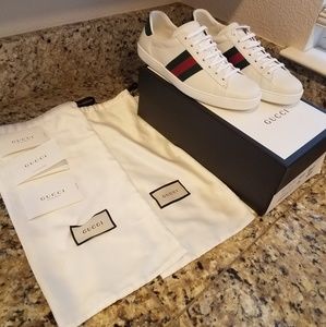 New Gucci Ace Sneaker (Men)